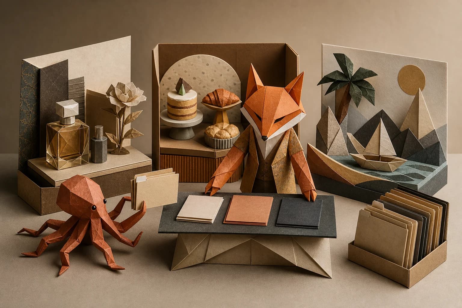 Origami fox agency lead coordinating several distinct client campaign worlds