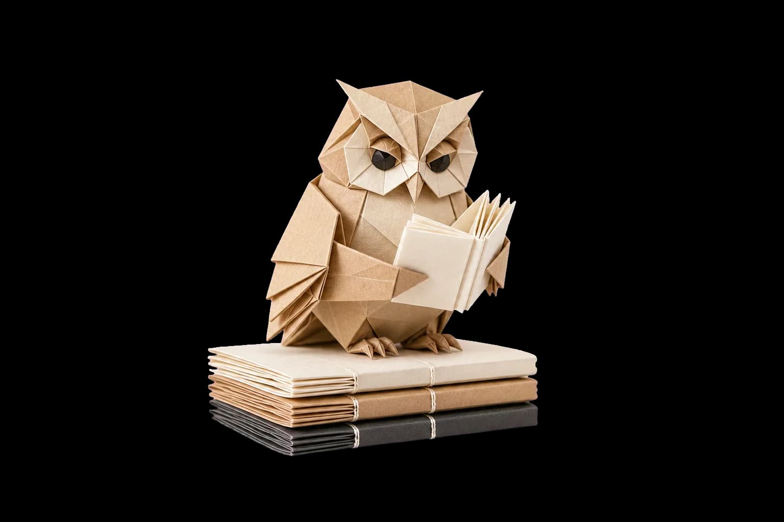 Origami illustration for The offer goes in, a script comes out.