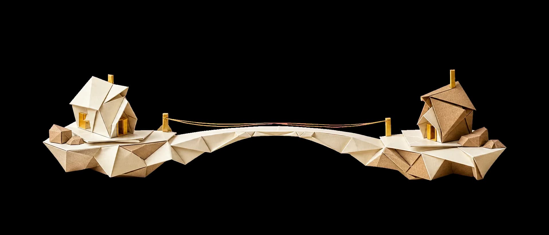 Origami illustration for Build the master campaign once.