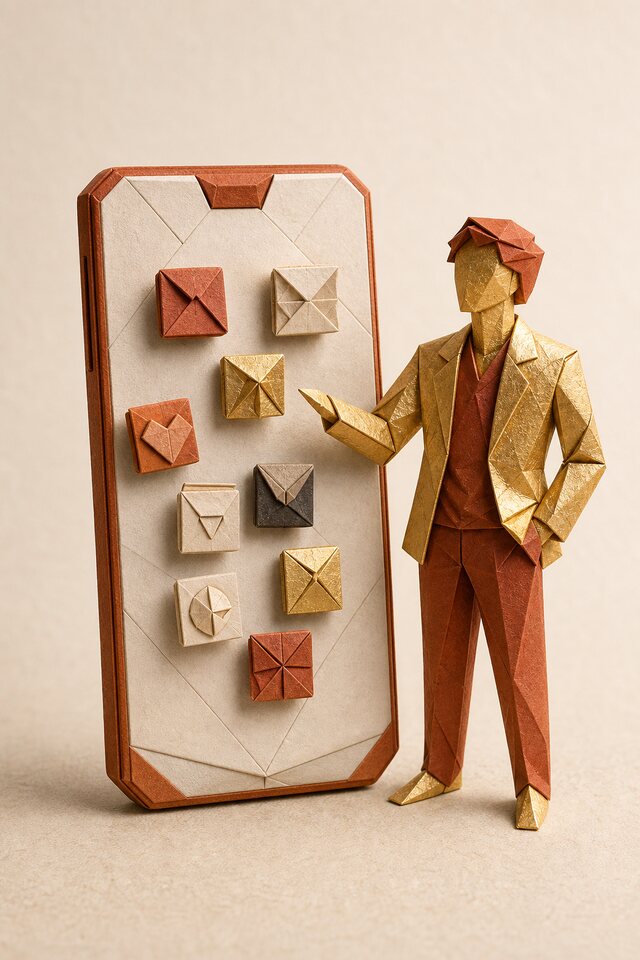 Origami avatar for App ads
