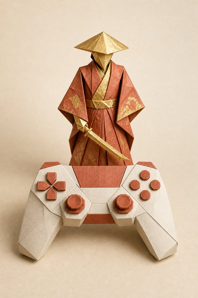 Origami avatar for Game ads